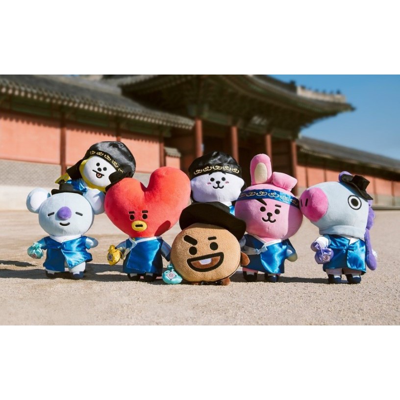 BTS New Official Goods Line Friends BT21 in Korean Hanbok Costume ...