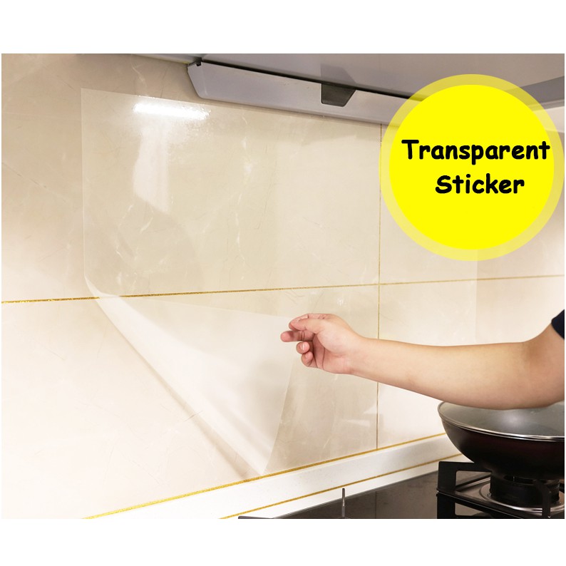 60cm×5m Film Adhesif Transparent Film Transparent Autocollant PVC