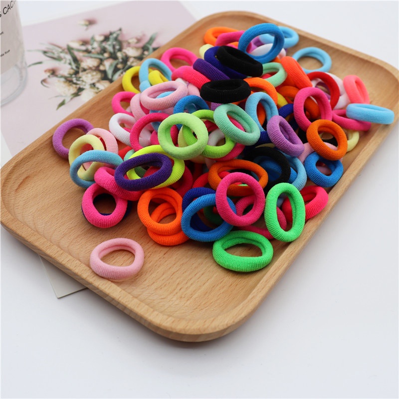 2cm Diameter Mini Rubber Bands, Rubber Elastic Bands Hair Ties