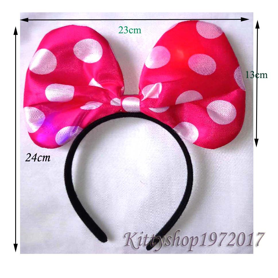 Mickey Mouse Ear Headband (With led) | Shopee Singapore