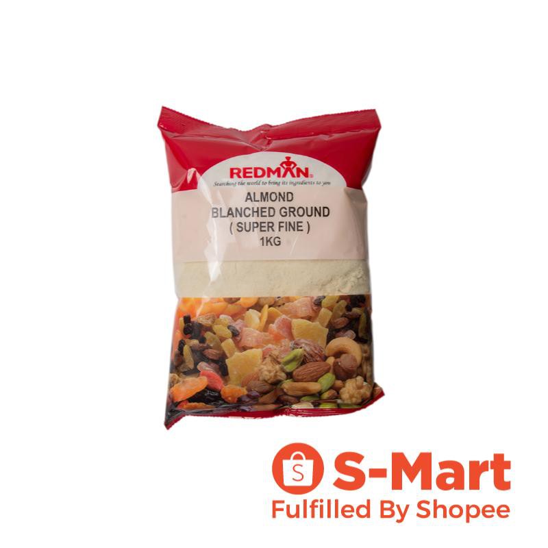 RedMan Blanched Ground Almond Super Fine 1KG - Phoon Huat | Shopee ...