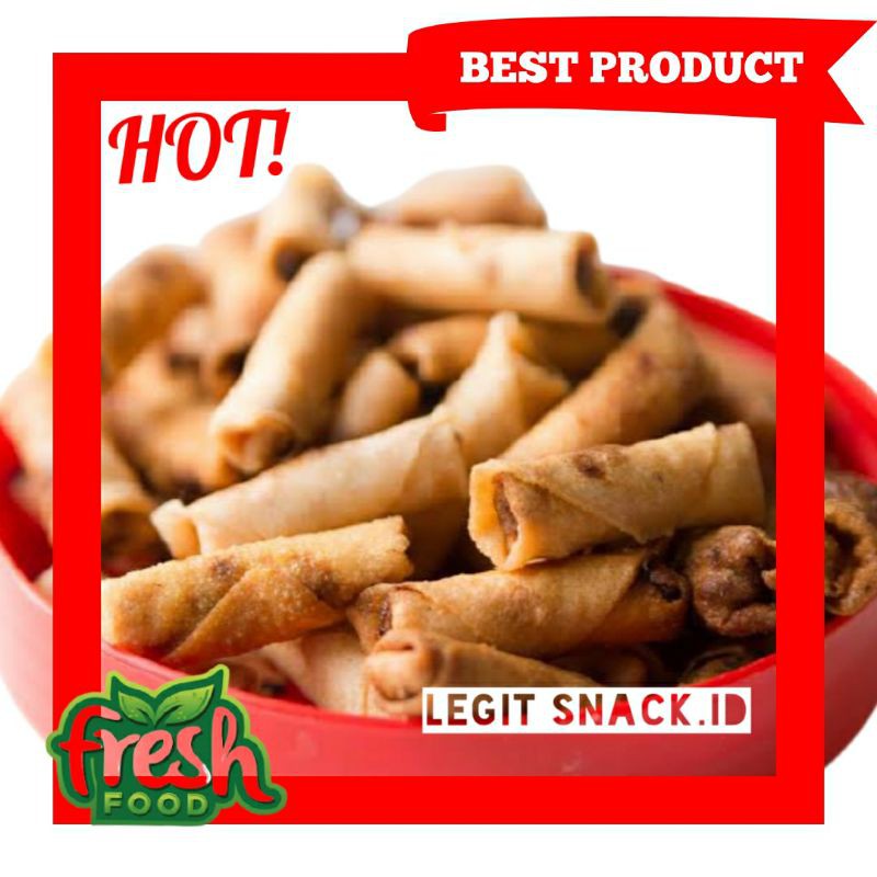 Spicy Ebi Sumpia 500 Gr / Spicy Shrimp Sumpiah Snack / Spring Roll ...