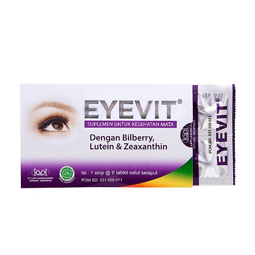 Eyevit Tablet 1 Box isi 5 Strip - Gambar 2
