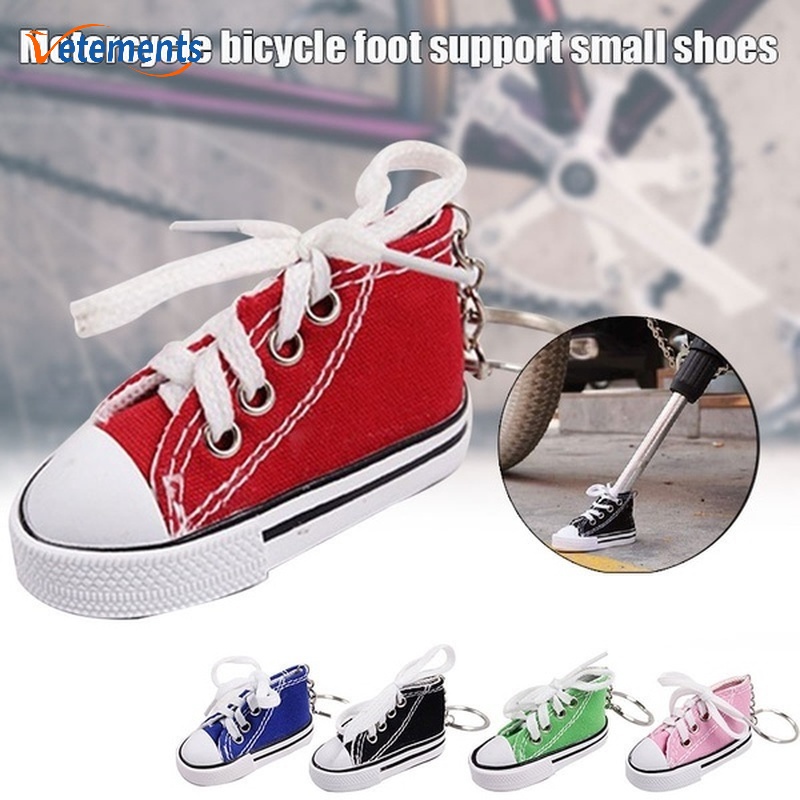 7.5cm Creative Cute Small Shoe Motorcycle Side Stand Tripod Cover/ Mini ...