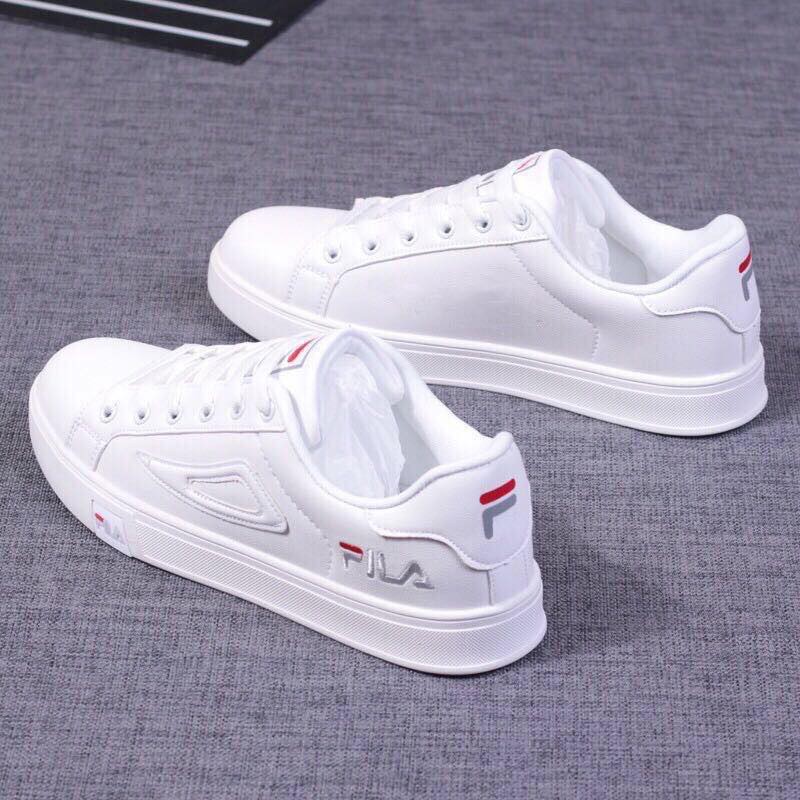 White shoes for 2025 women fila