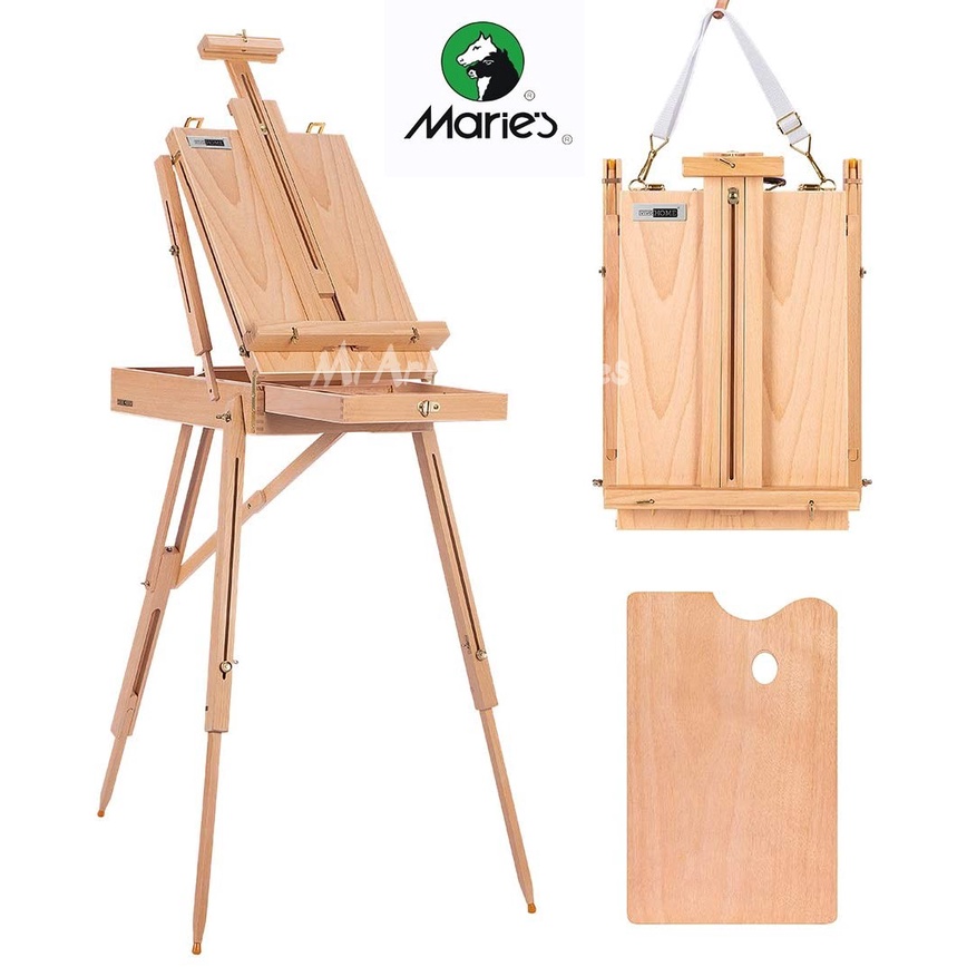 Tabletop Easel A3 Painting Easel with Smooth Surface, Adjustable Angle Art  Easel for Artists, Children, Beginners & Student
