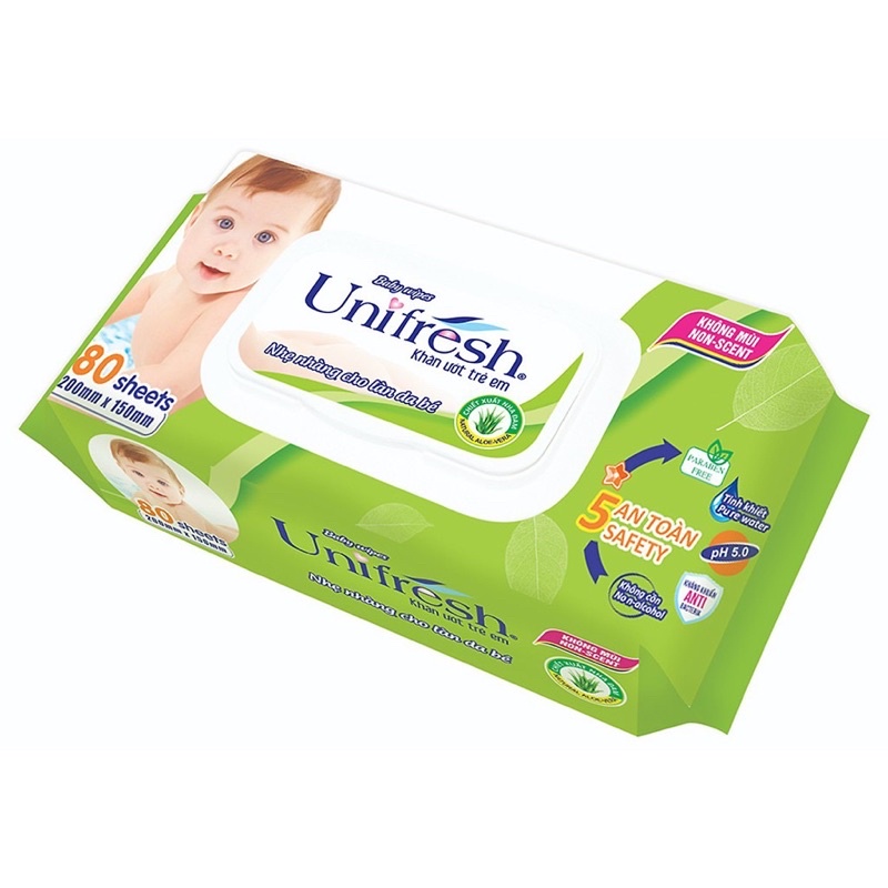 Unifresh unscented wet wipes (80 sheets) | Shopee Singapore