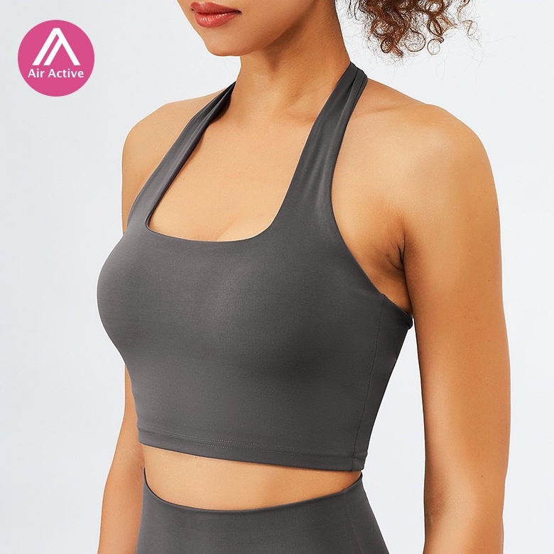 Air active Yoga Bra Halter-neck Sports Bra Good Support