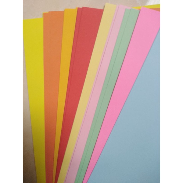 A4 HVS paper, spectra color, contents 50 sheets (mixed 10 random colors ...