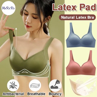 SG InStock) Natural Japan W Support Metwo Wireless Latex Bra. Many Design  (Seamless. Strapless. Sports) - TSB08