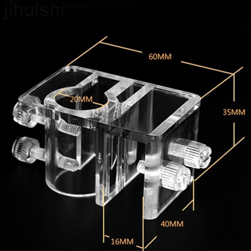Acrylic Fixture Bracket for Lily Pipe Inlet Outlet or Skimmer (Aquarium ...