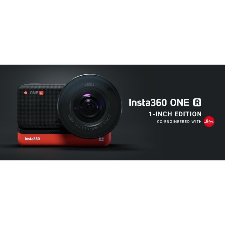 Insta360 One R 1 - Inch Edition Co-Engineered With Leica - Modular ...