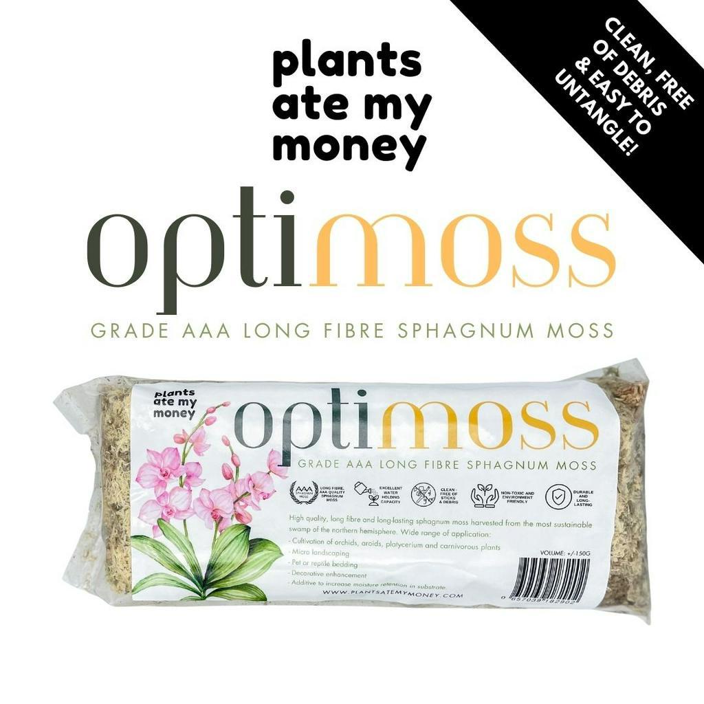 PAMM [SPHAGNUM MOSS] Optimoss 12L/150g Premium Grade AAA Long Fibre ...