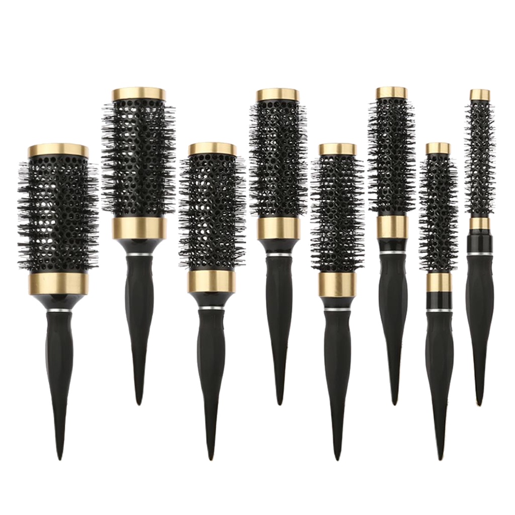 Anti-Static Round Hair Comb Roller Hairbrush for Blow Drying ...