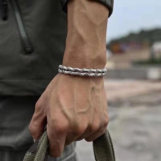 Gents hand clearance bracelet silver