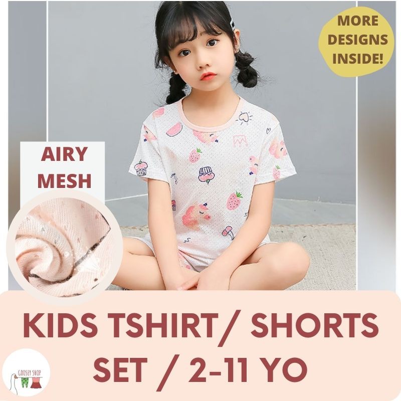 GIRL Clothes Set ⭐ Girl Boy Children ⭐ Homewear⭐ T-shirt Shorts
