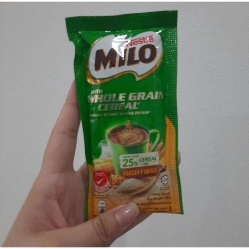 Milo with whole grain cereal (sachet) | Shopee Singapore