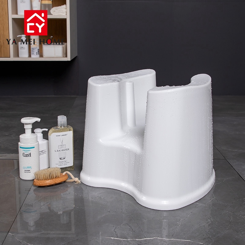 Ym Japanese Style Bathroom Stool Non Slip Auxiliary Stool Toilet Bathroom Stool Elderly 