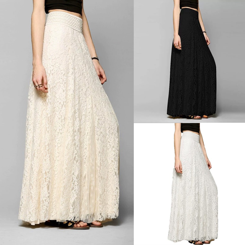 women's plus size maxi skirts on sale