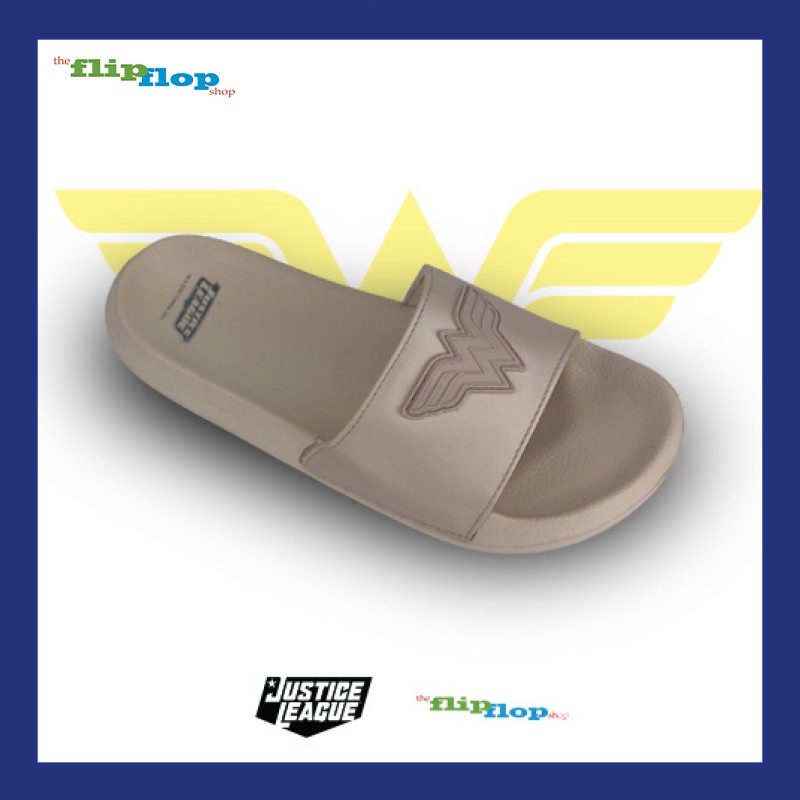 Wonder Woman Logo Slides Sandals 5872 Shopee Singapore