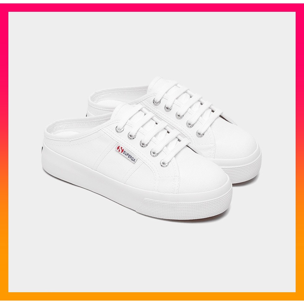 Superga platform sale mules