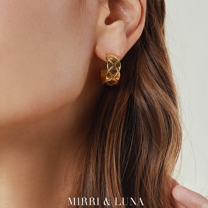 MIRRI & LUNA - Coco Crush Gold Earrings