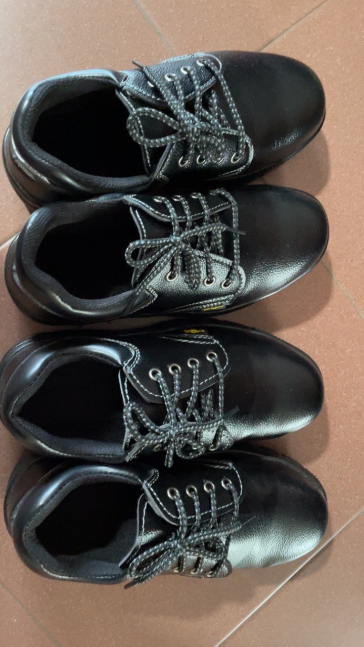 Safety Shoe 212 216 Black Steel Toe Midsole Lace Rubber ANTI Slip