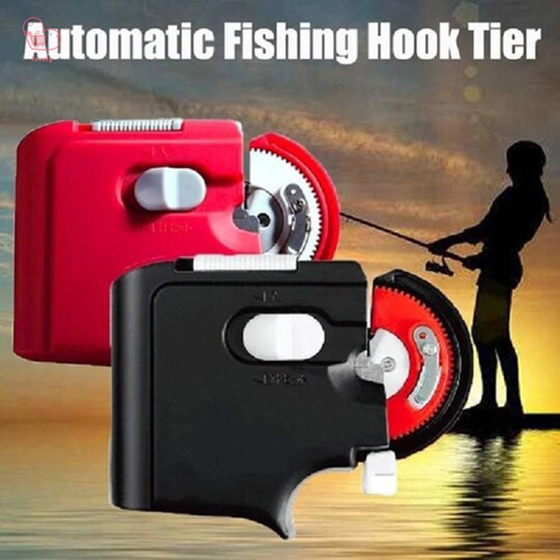 Electric Automatic Fish Hook Tying Tool Fishing Hook Knot Tying Tool Device Fishing  Hook Tier Machine