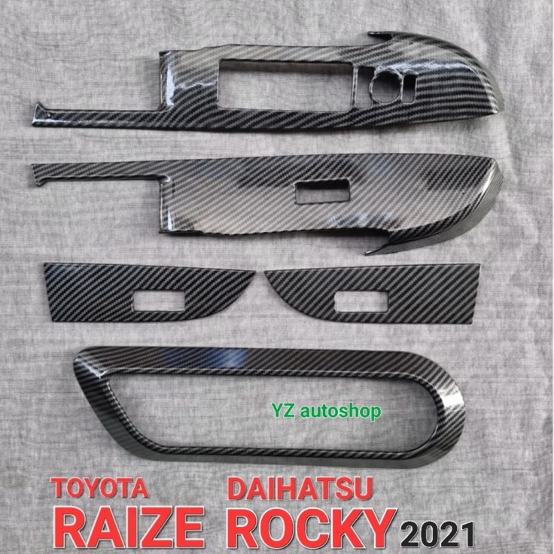 RAIZE ROCKY 2021 Carbon Panel (5pcs) | Shopee Singapore