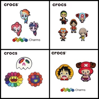 Luffy Chopper Shoes Buckles One Piece Figure Crocs Charms Shoe