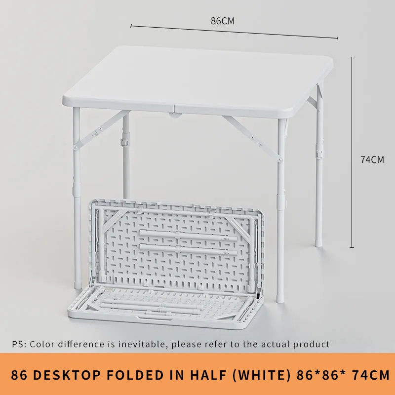 (HOME+) Square Foldable Table / Folding TABLE / OUTDOOR / MultiPurpose Storage / Furniture