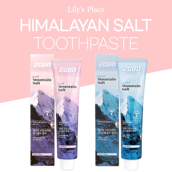 2080 Himalayan Pure Mountain Salt Toothpastes 150g / 1ea, 2ea, 3ea