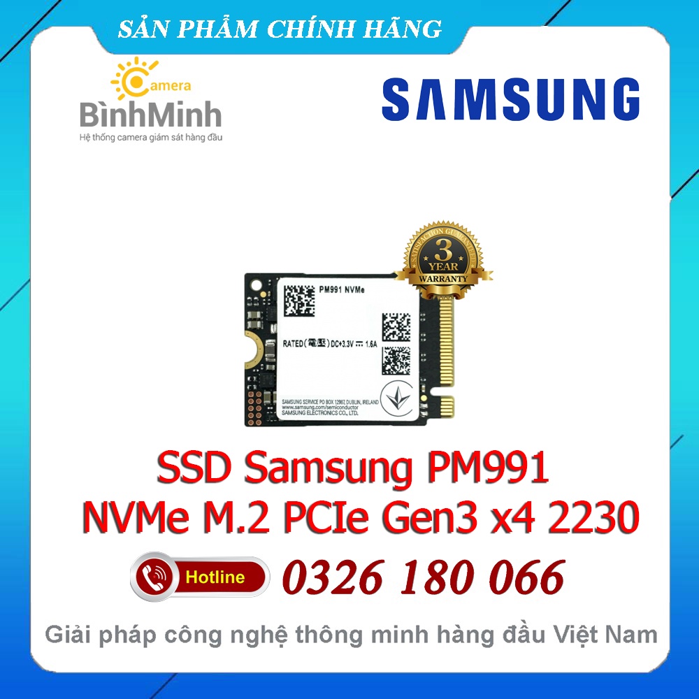 Samsung PM991 NVMe M2 PCIe Gen3 x4 2230 512GB 1TB SSD Hard Drive ...