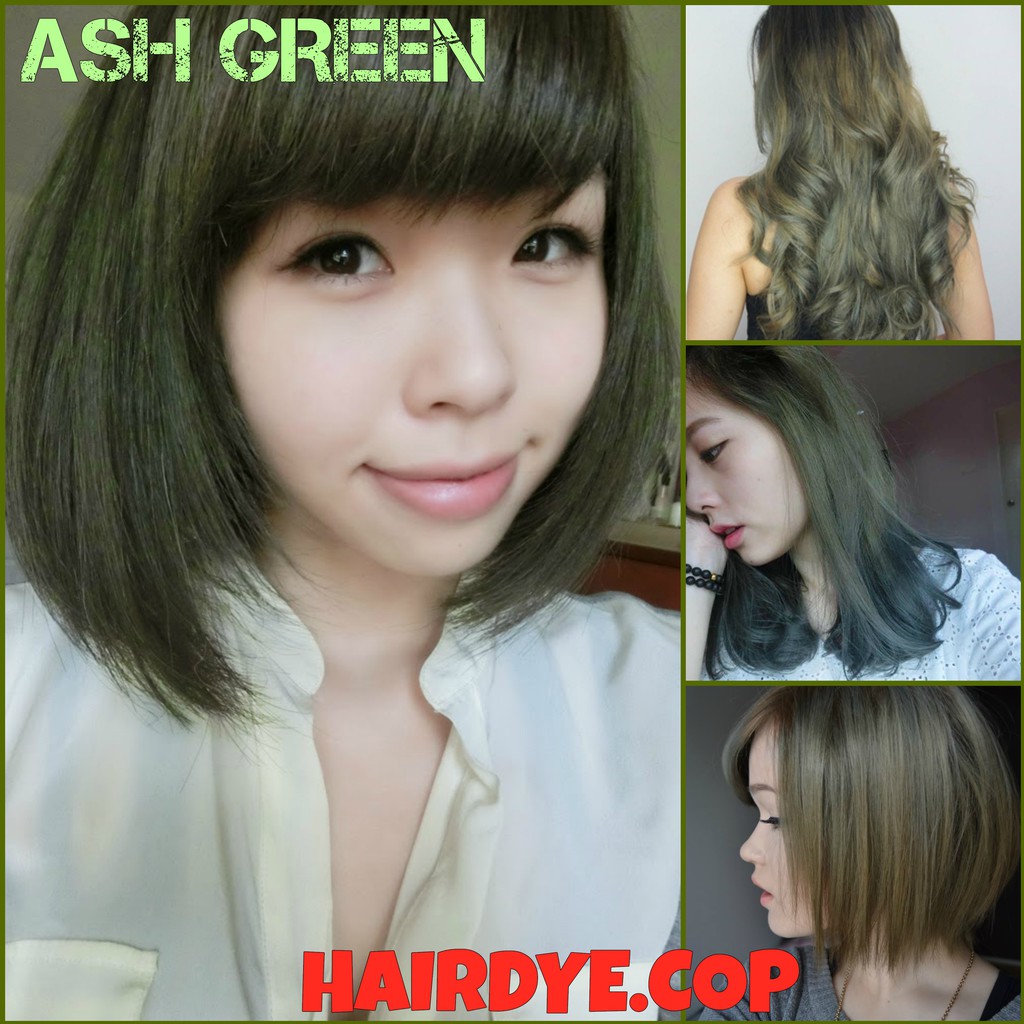 Ash Green (Cheap Hair Dye) Shopee Singapore