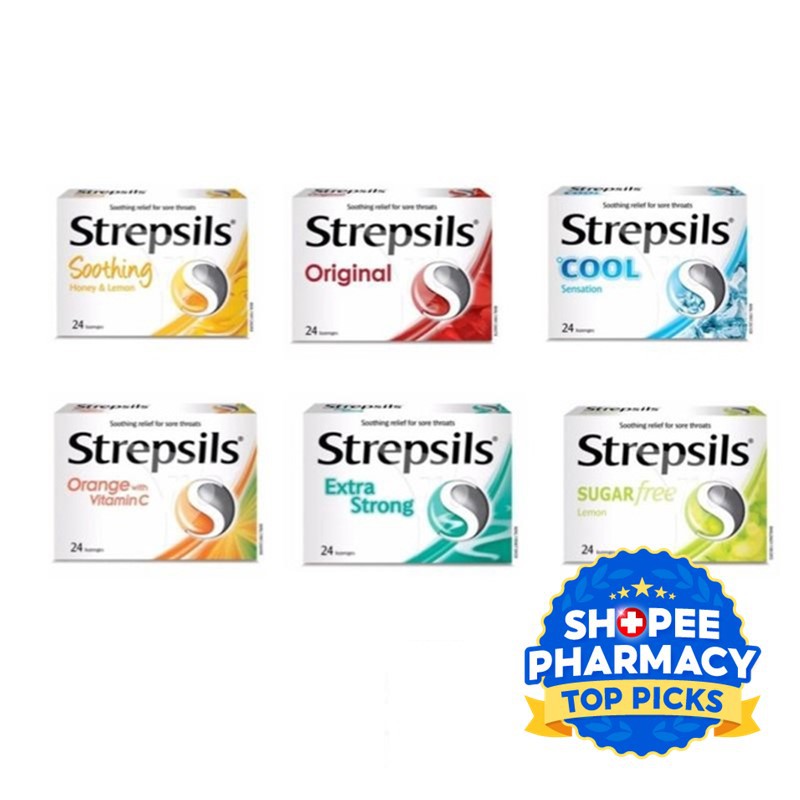 Strepsils Lozenges for Sore Throats 24s [ Flavors Available ] | Shopee ...