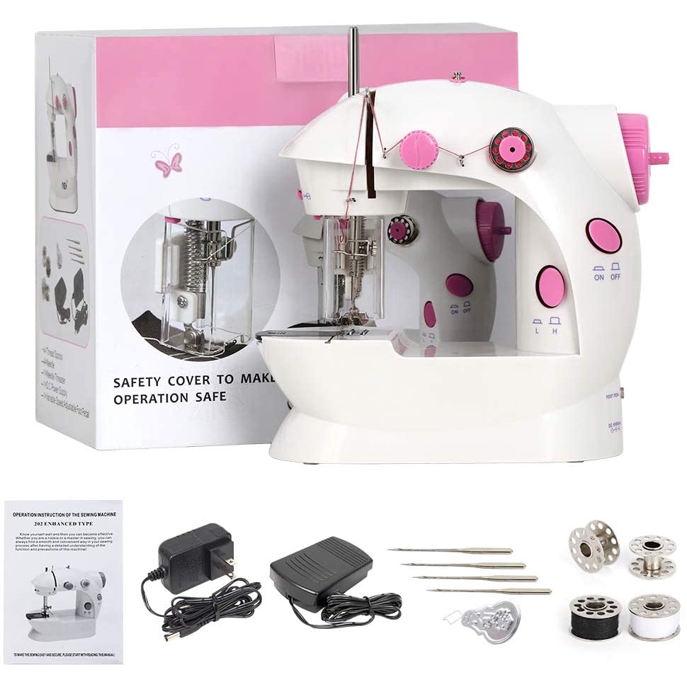 Portable Sewing Machine Mini Sewing Machines for Beginner 2Speed