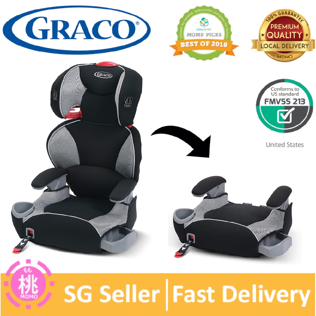 Graco affix youth booster seat with latch system best sale