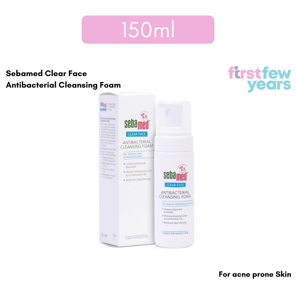 Sebamed Clear Face Antibacterial Cleansing Foam 150ml Shopee Singapore