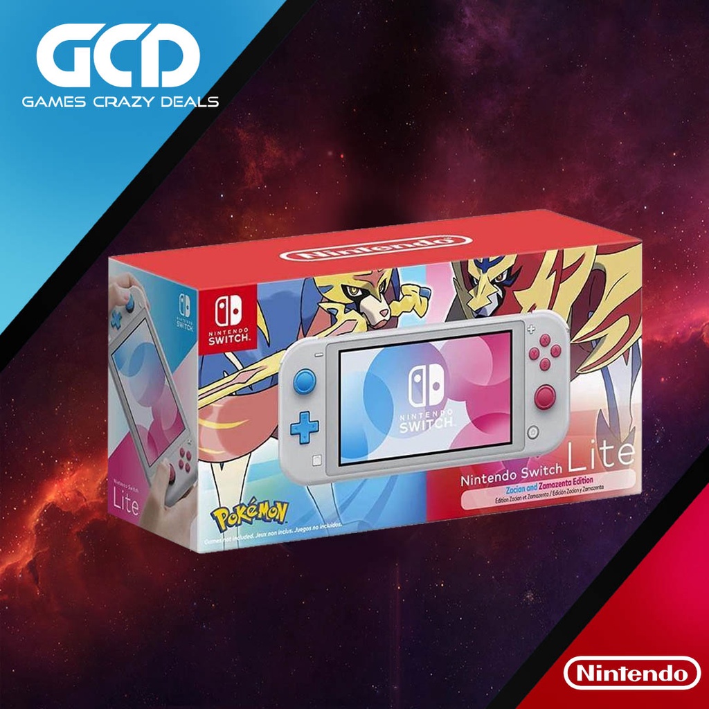 Nintendo Switch Lite Zacian & Zamazenta Edition (Japan) | Shopee