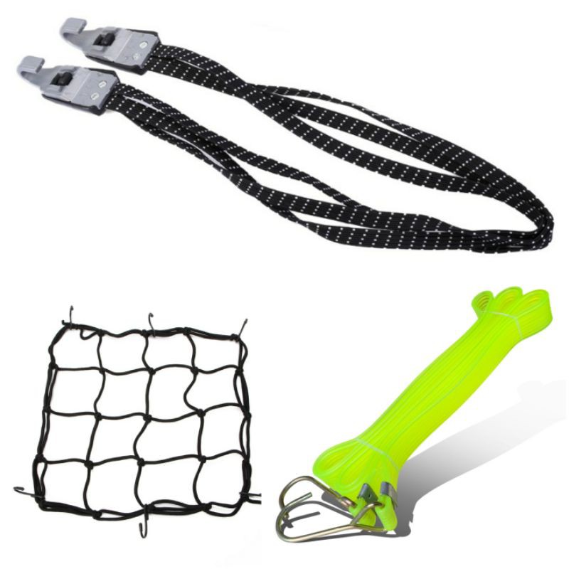 Bike Luggage Carrier Elastic Band Net Bicycle Cargo Racks Tied Rubber