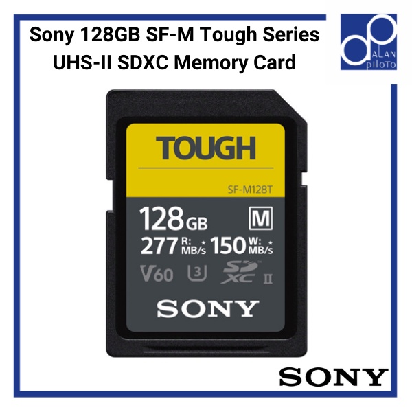 Sony SF-M Tough Series UHS-II SDXC Memory Card 64GB SF-M64T/T1 / 128GB ...