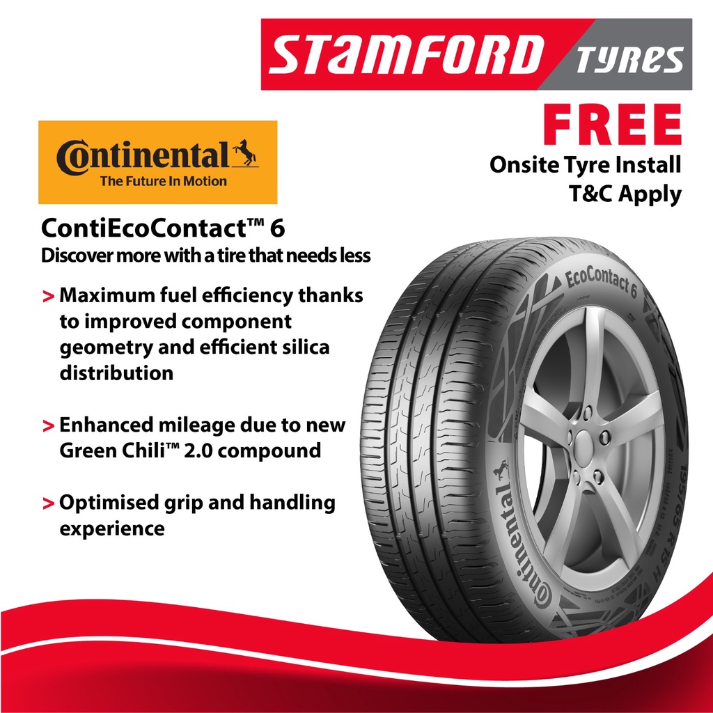 205/60R16 Continental EcoContact 6 Tyre