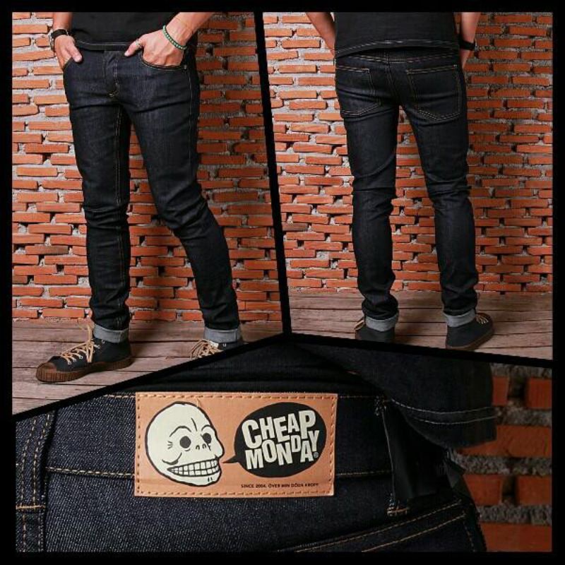 Skinny jeans Cheap MONDAY Pencil Pants Shopee Singapore