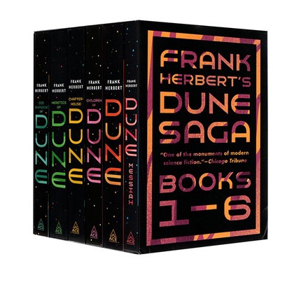 Dune saga book popular box set 1-6