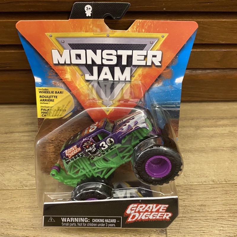 Grave digger 30th cheap anniversary monster truck toy