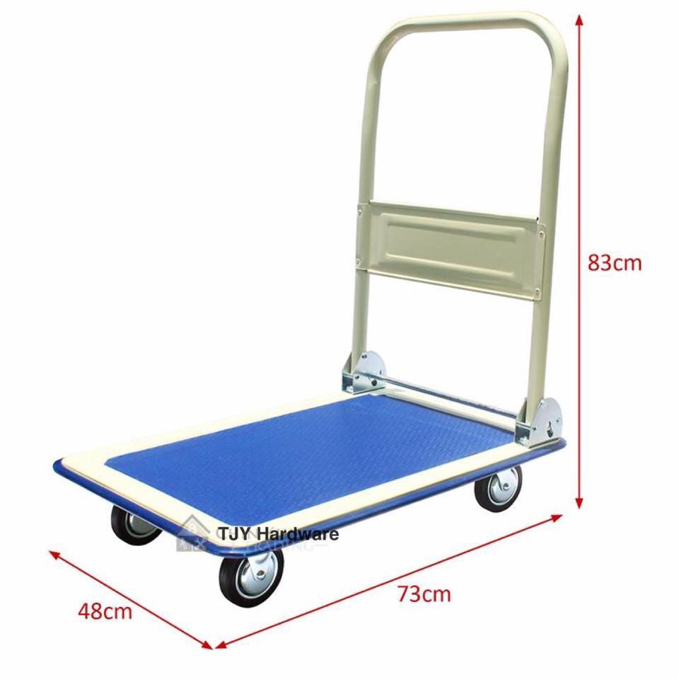 Foldable Trolley High Quality Iron 150kg Platform Hand Truck | Kereta ...