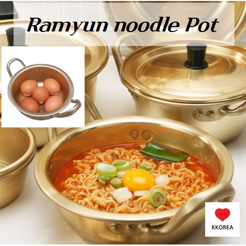 Korea Noodle Pot Hot Shin Ramyun Ramen Aluminum Pot 16cm 18cm 20cm Traditional HOT POT