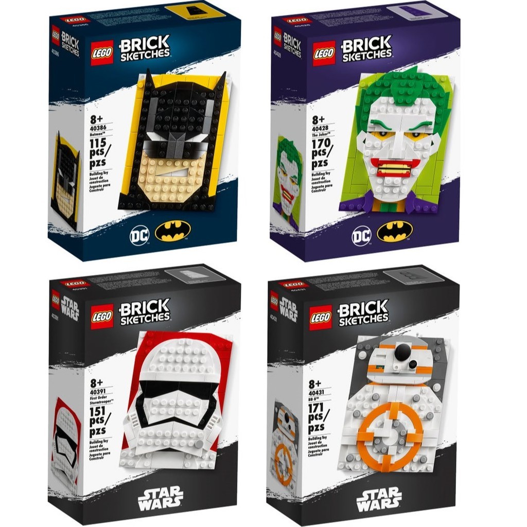 Lego best sale sketches batman