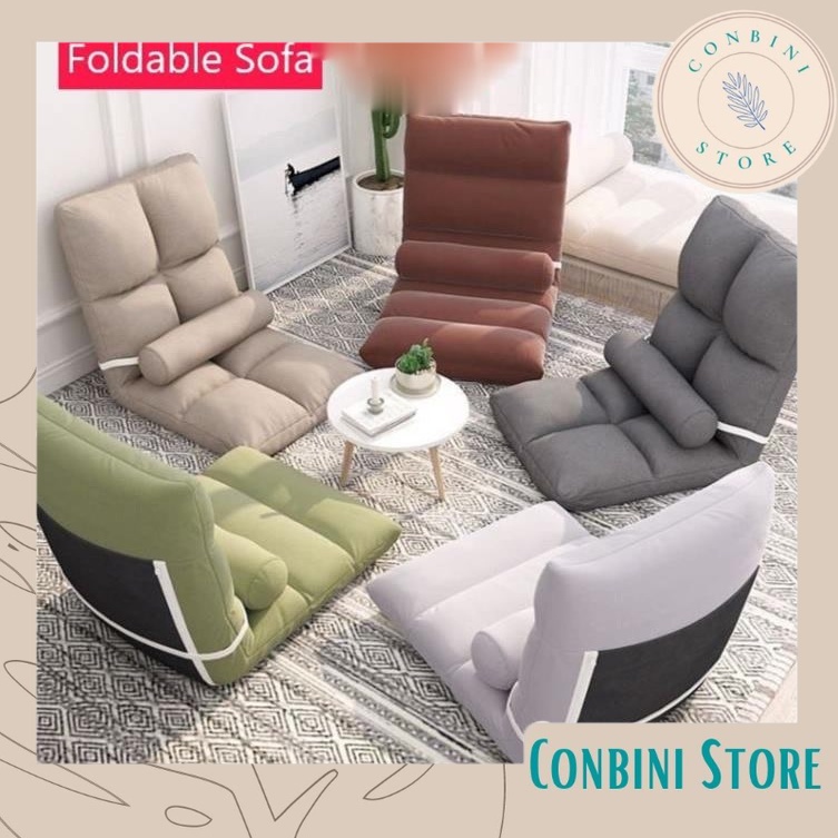 Japanese Tatami Style MultiFunctional Lazy Sofa Single Floor Fordable