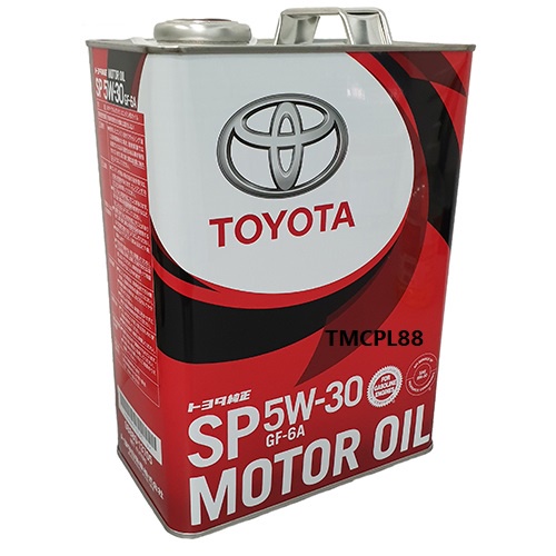 TOYOTA GENUINE CASTLE ENGINE OIL SP ILSAC GF-6A SAE 5W30 | Shopee Singapore